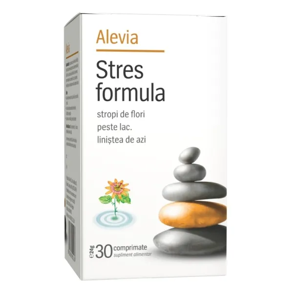 Antistres - Stres formula 30cpr Alevia, sinapis.ro