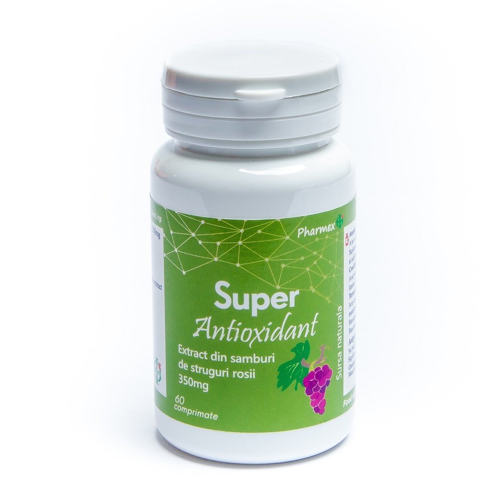 Uz general - Superantioxidant, 350mg, 60 comprimate, Pharmex, sinapis.ro