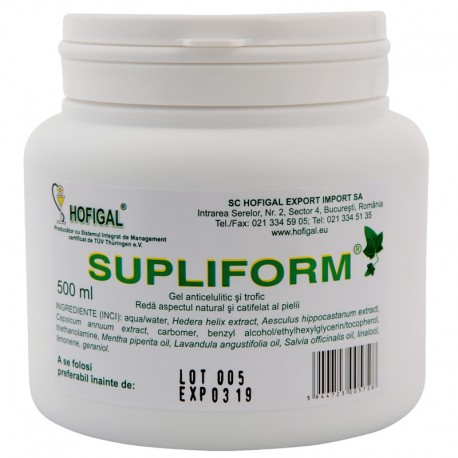 Anticelulitice - Supliform 500 ml, Hofigal, sinapis.ro