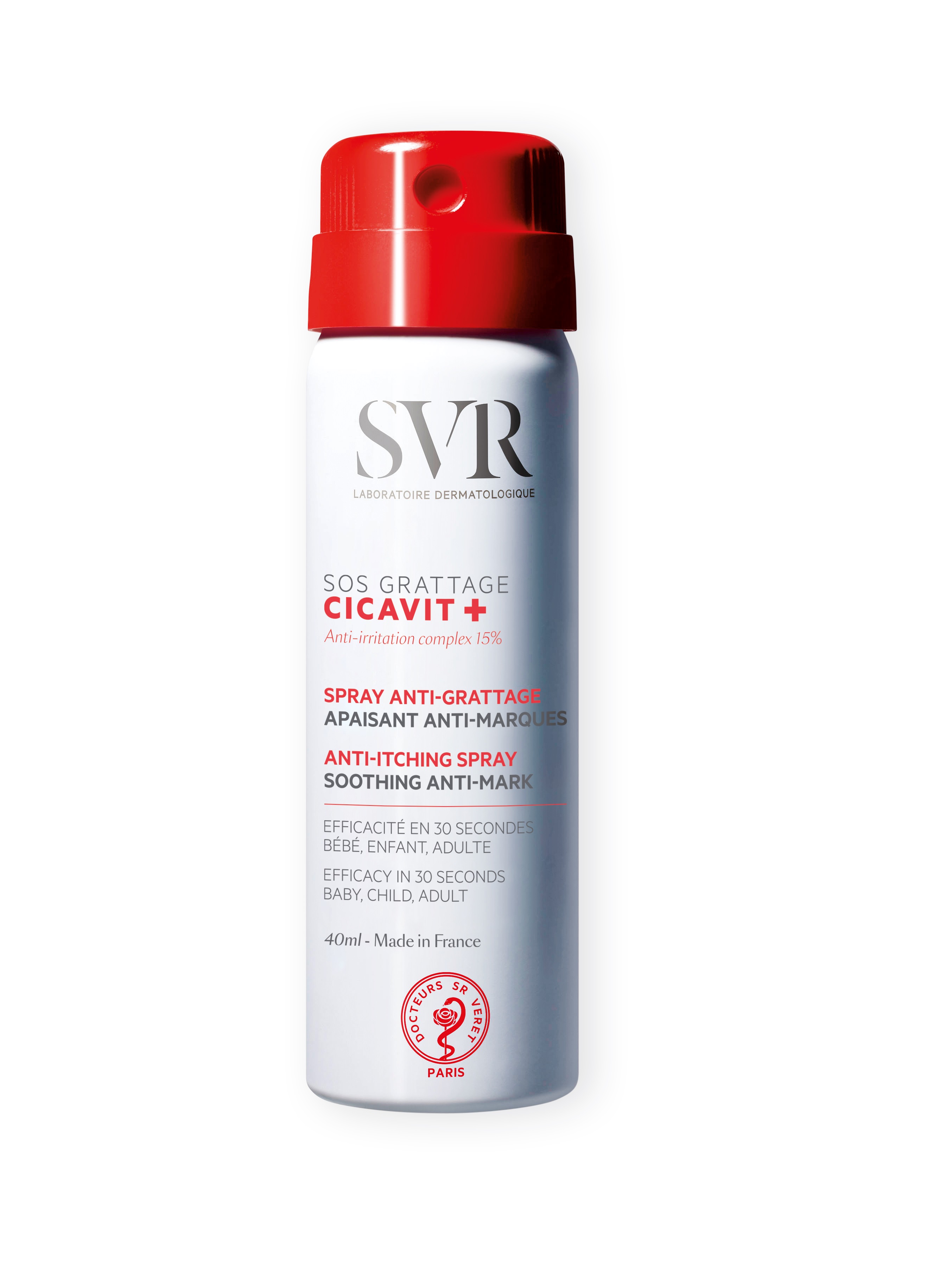 Alte afectiuni ale pielii - SVR Cicavit SOS spray 40ml, sinapis.ro