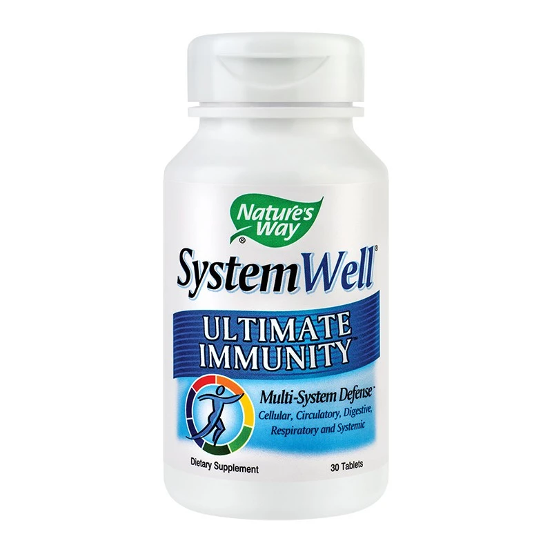IMUNOMODULATOARE - SystemWell Ultimate Immunity Nature's Way, 30 tablete, Secom, sinapis.ro