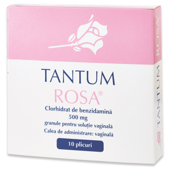 Tratamente - Tantum rosa 500mg granule pentru soluție vaginală, 10 plicuri, sinapis.ro