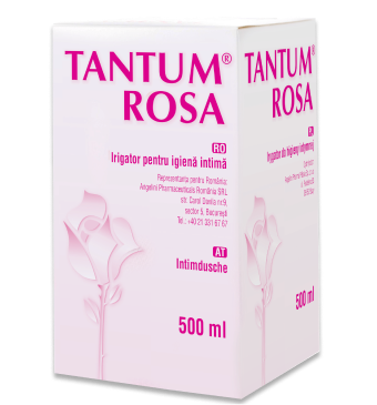 Ingrijire avansata - Tantum rosa irigator pentru igiena intimă, 500 ml, sinapis.ro