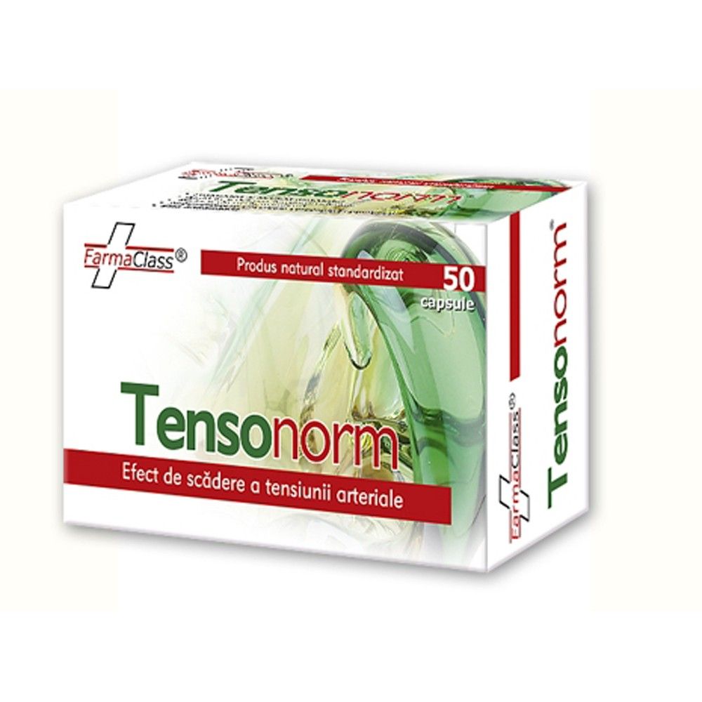 Cardiace-tensiune - Tensonorm 50 capsule, FarmaClass, sinapis.ro