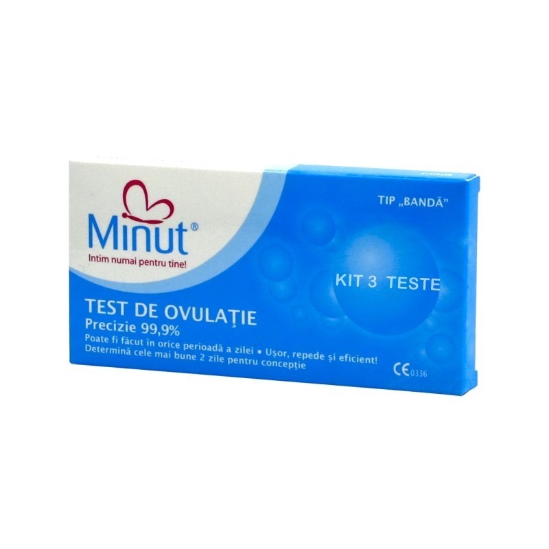 Tehnico-medicale - Test ovulatie 3 bucăți + test sarcină, Minut, sinapis.ro