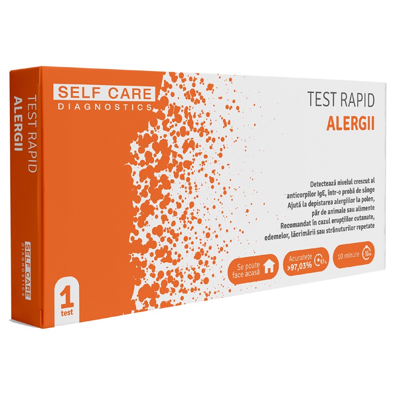 Tehnico-medicale - Test rapid pentru alergii, 1 bucata, sinapis.ro