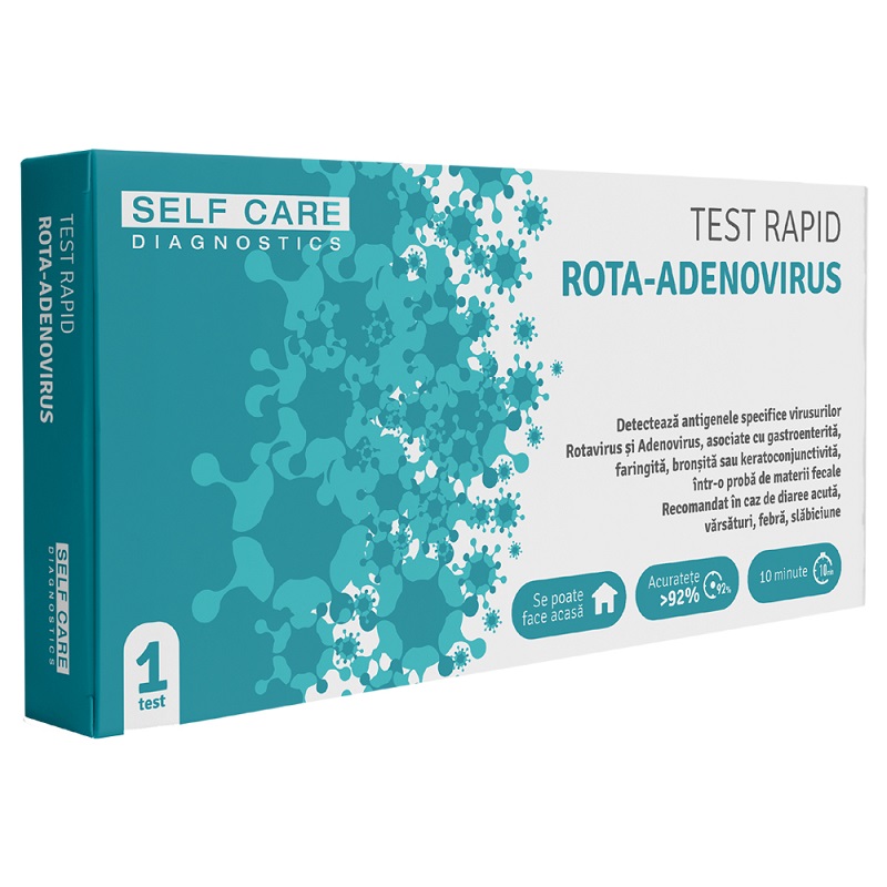 Tehnico-medicale - Test rapid rota-adenovirus, 1 bucata, sinapis.ro
