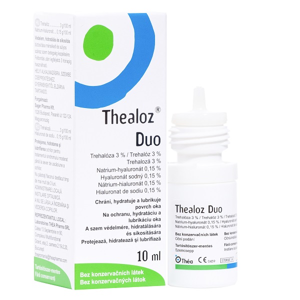 OFTAMOLOGIE - Thealoz duo, soluție oftalmică, 10ml, Thea, sinapis.ro