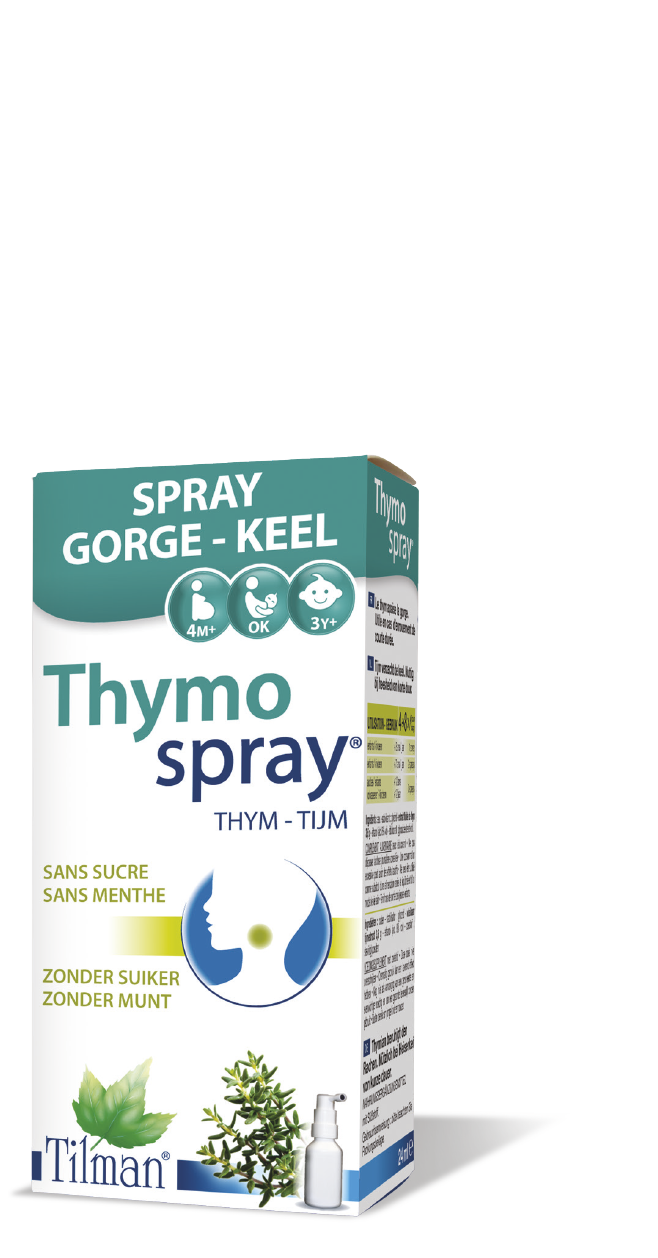 Dureri de gat - Thymo spray 24ml, sinapis.ro