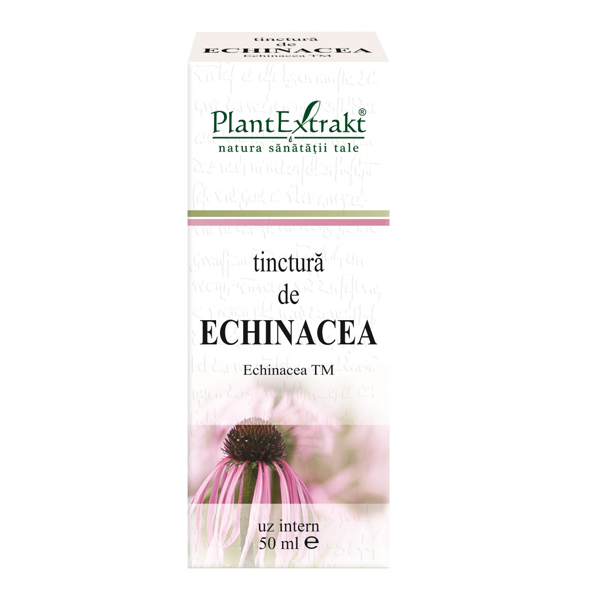 TINCTURI SI GEMODERIVATE - Tinctură echinaceea (Echinaceea TM), 50ml, PlantExtrakt, sinapis.ro