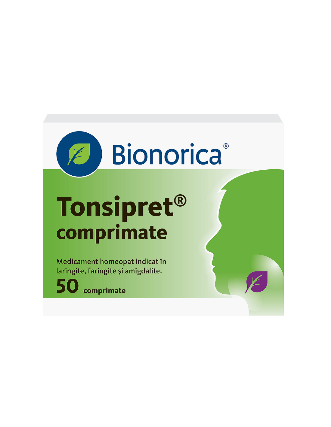 Raceala si gripa - Tonsipret, 50 comprimate, Bionorica, sinapis.ro