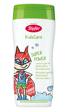 Ingrijire piele si par - Topfer KidsCare Superpower shower gel și șampon 200ml, sinapis.ro