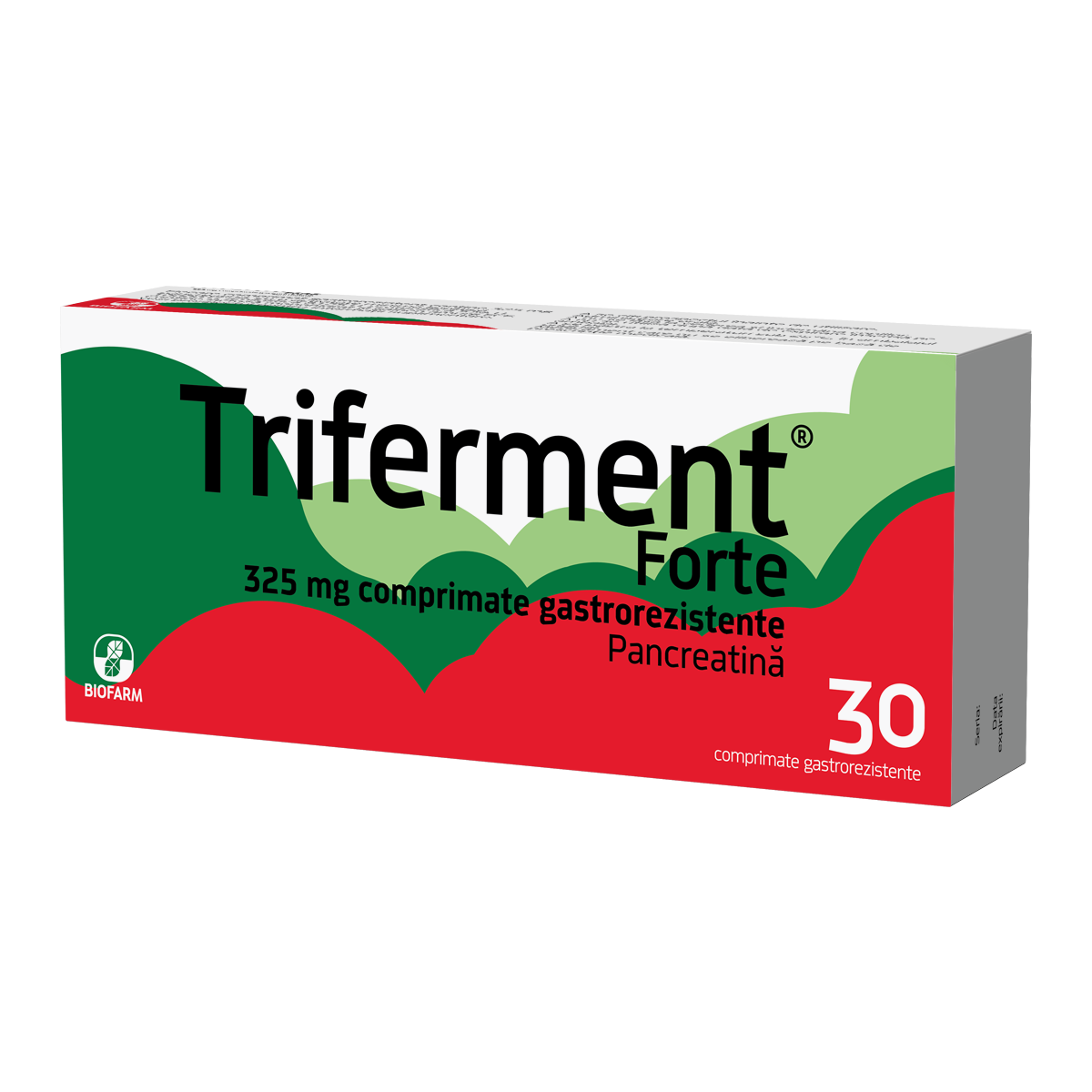 Enzime digestive - Triferment Forte, 30 comprimate, Biofarm, sinapis.ro