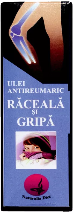 Raceala si gripa - Ulei antireumatic, răceală și gripă, 50ml, Naturalia Diet, sinapis.ro