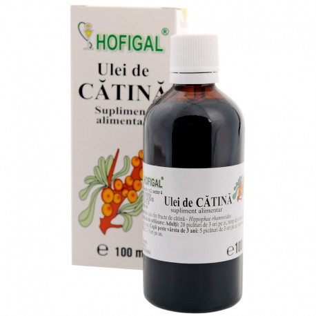Imunitate - Ulei de Cătină, 100 ml, Hofigal, sinapis.ro