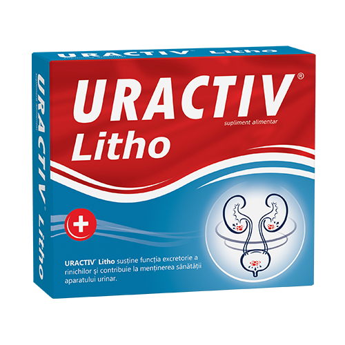 Dezinfectante urinare - Uractiv Litho, 30 capsule, Fiterman Pharma, sinapis.ro