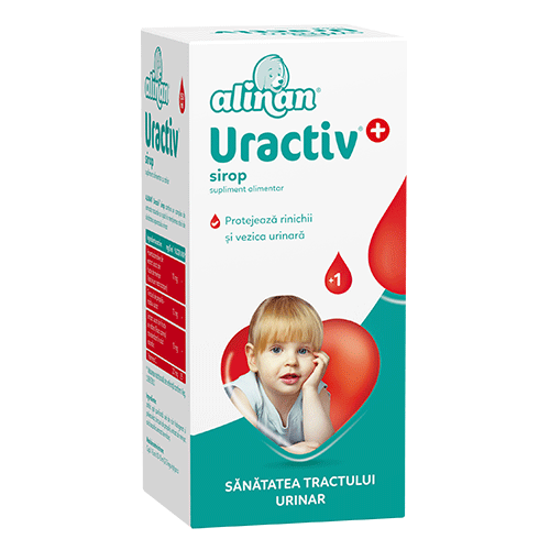 Dezinfectante urinare - Uractiv sirop pentru copii Alinan, 150 ml, Fiterman Pharma, sinapis.ro