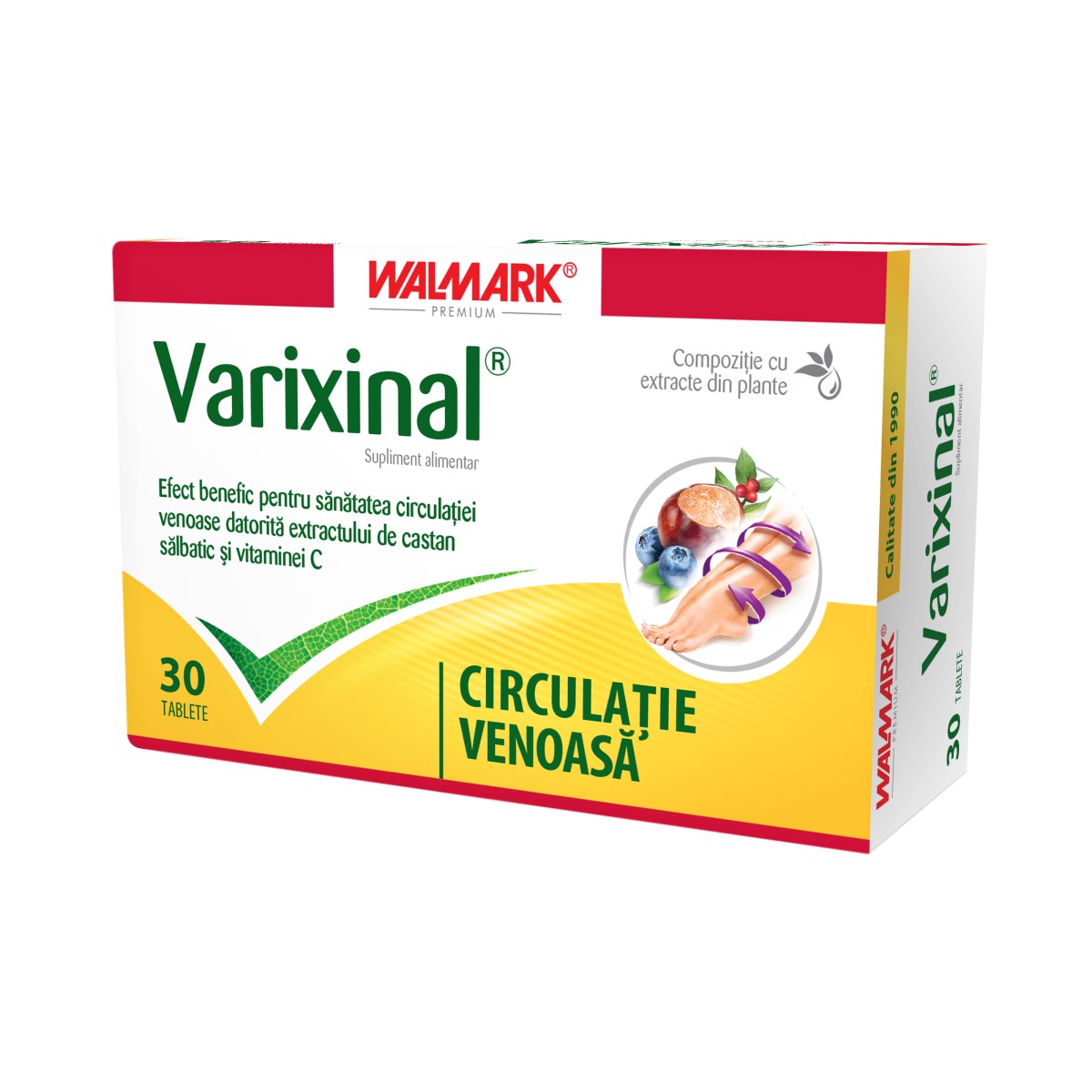 Varice - Varixinal, 30 tablete, Walmark, sinapis.ro