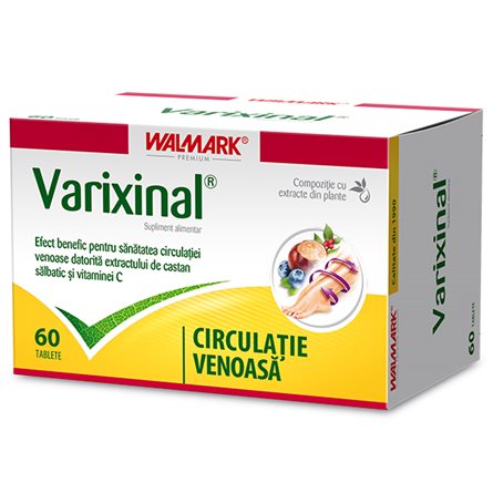 Varice - Varixinal, 60 tablete, Walmark, sinapis.ro