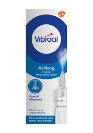Solutii nazale - Vibrocil actilong, spray nazal, 1mg/ml, 10ml, Glaxo, sinapis.ro