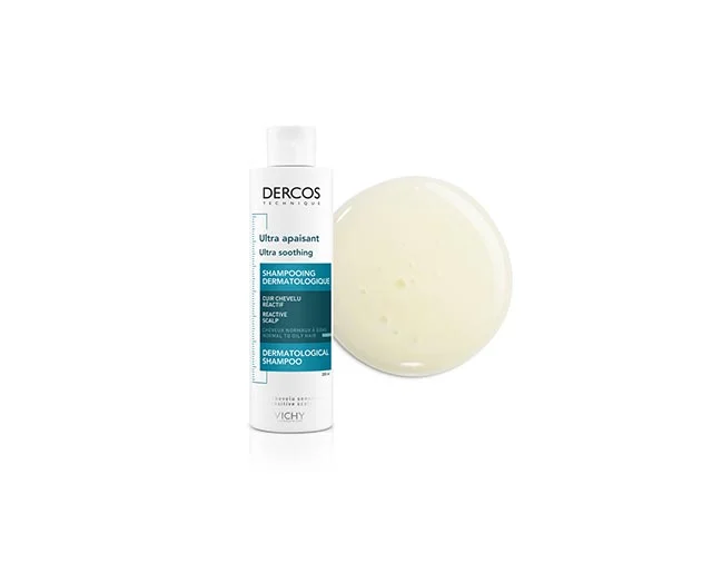 Sampon - VICHY Dercos Șampon ultra calmant pentru păr normal-gras, 200 ml, sinapis.ro