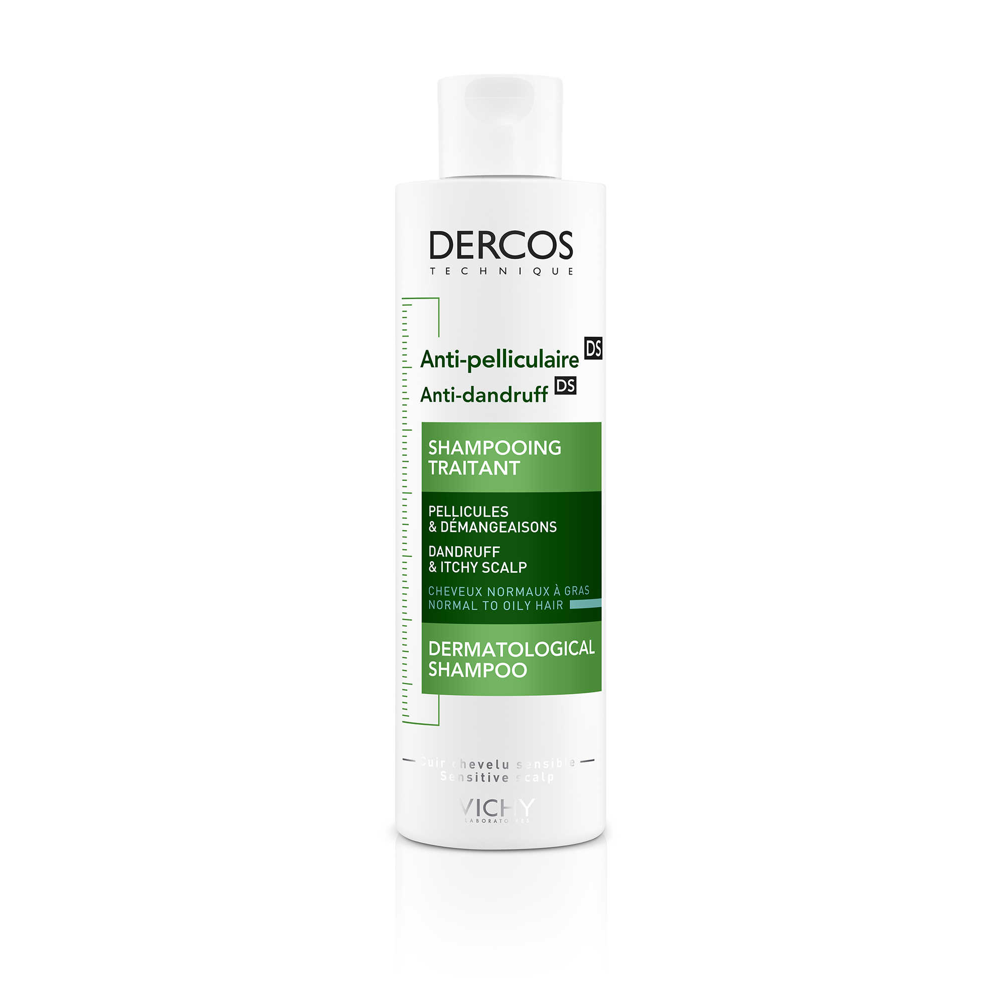 Sampon - VICHY Dercos Şampon Antimătreață pentru păr normal-gras, 200ml, sinapis.ro