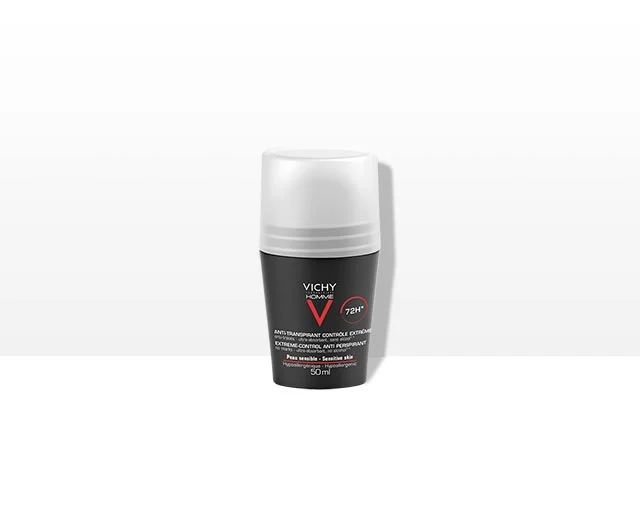 Deodorante si antiperspirante - VICHY Homme Deodorant roll-on control extrem, eficacitate 72h, 50ml, sinapis.ro