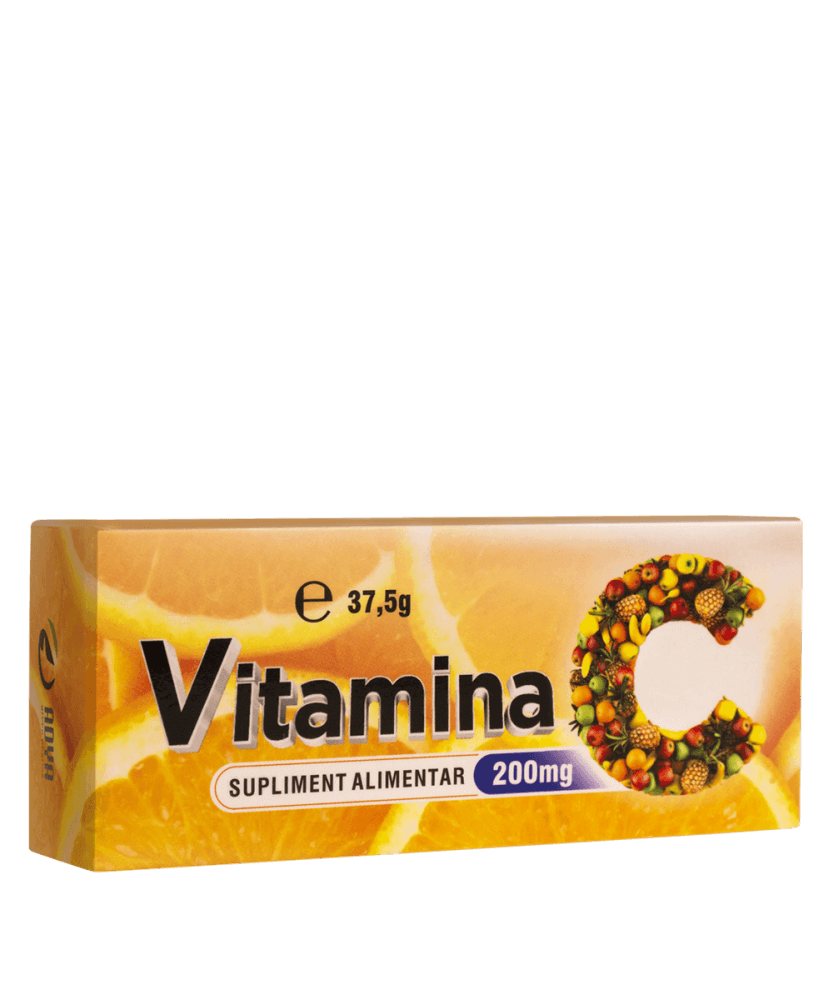 Imunitate - Vitamina C 200mg, 50 de comprimate masticabile, Adya Green Pharma, sinapis.ro