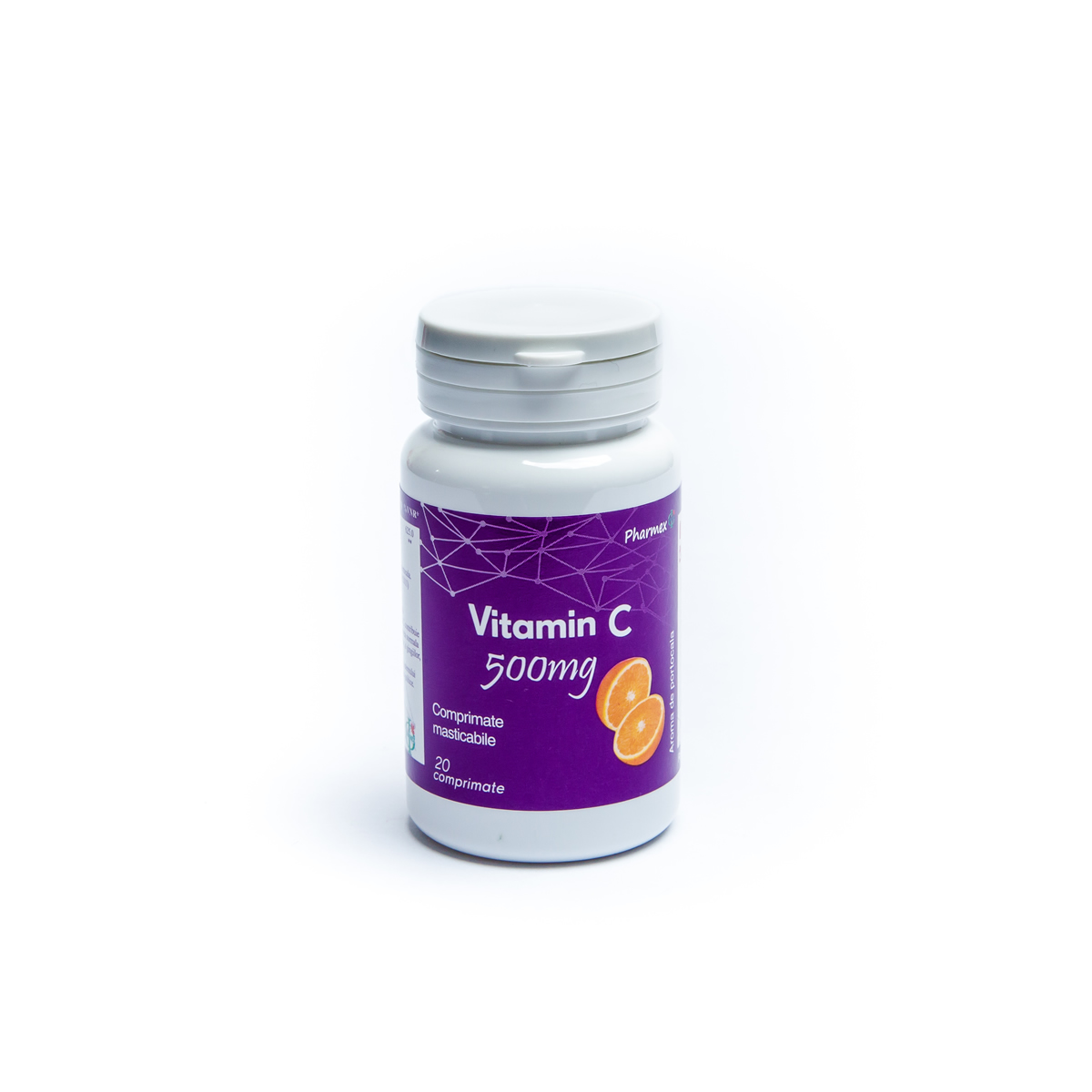 Imunitate - Vitamina C 500mg + Echinaceea, 20 comprimate, Pharmex, sinapis.ro