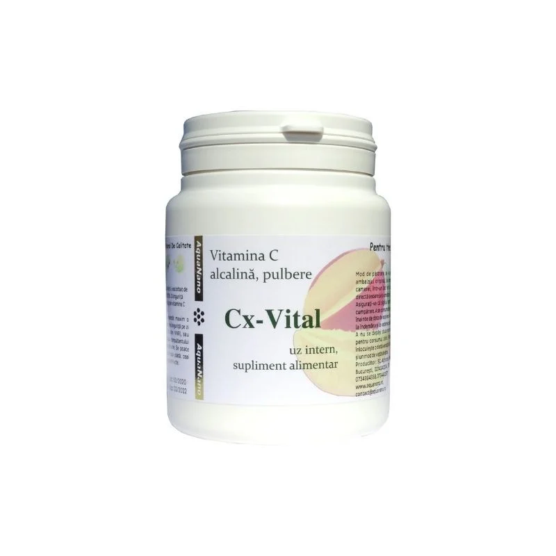 Imunitate - Vitamina C Alcalina Tamponata Cx-Vital 250gr, Aghoras Invent, sinapis.ro