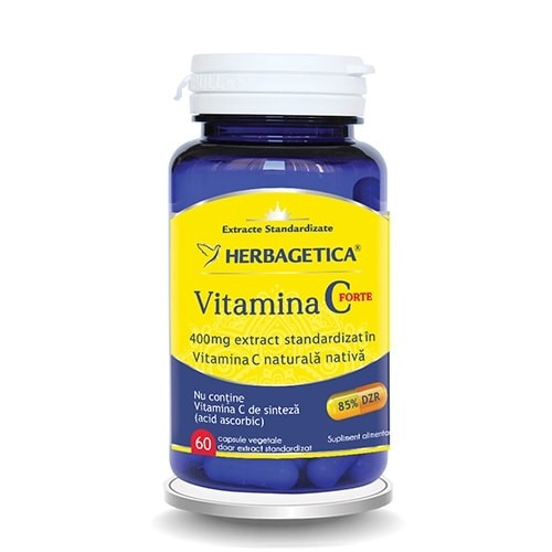 Imunitate - Vitamina C forte 60 capsule, sinapis.ro