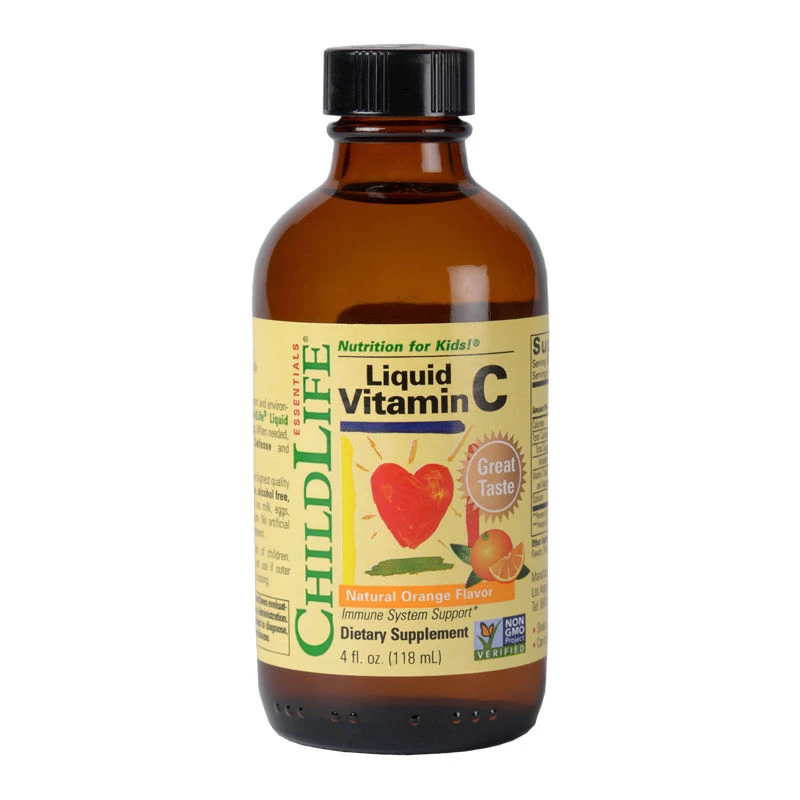 Imunitate - Vitamina C pentru copii Childlife Essentials, 118.50 ml, Secom, sinapis.ro