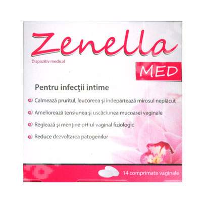 Tratamente - Zenella MED, 14 comprimate, Natur Produkt, sinapis.ro