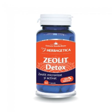 Detoxifiere - Zeolit detox 60 capsule, sinapis.ro