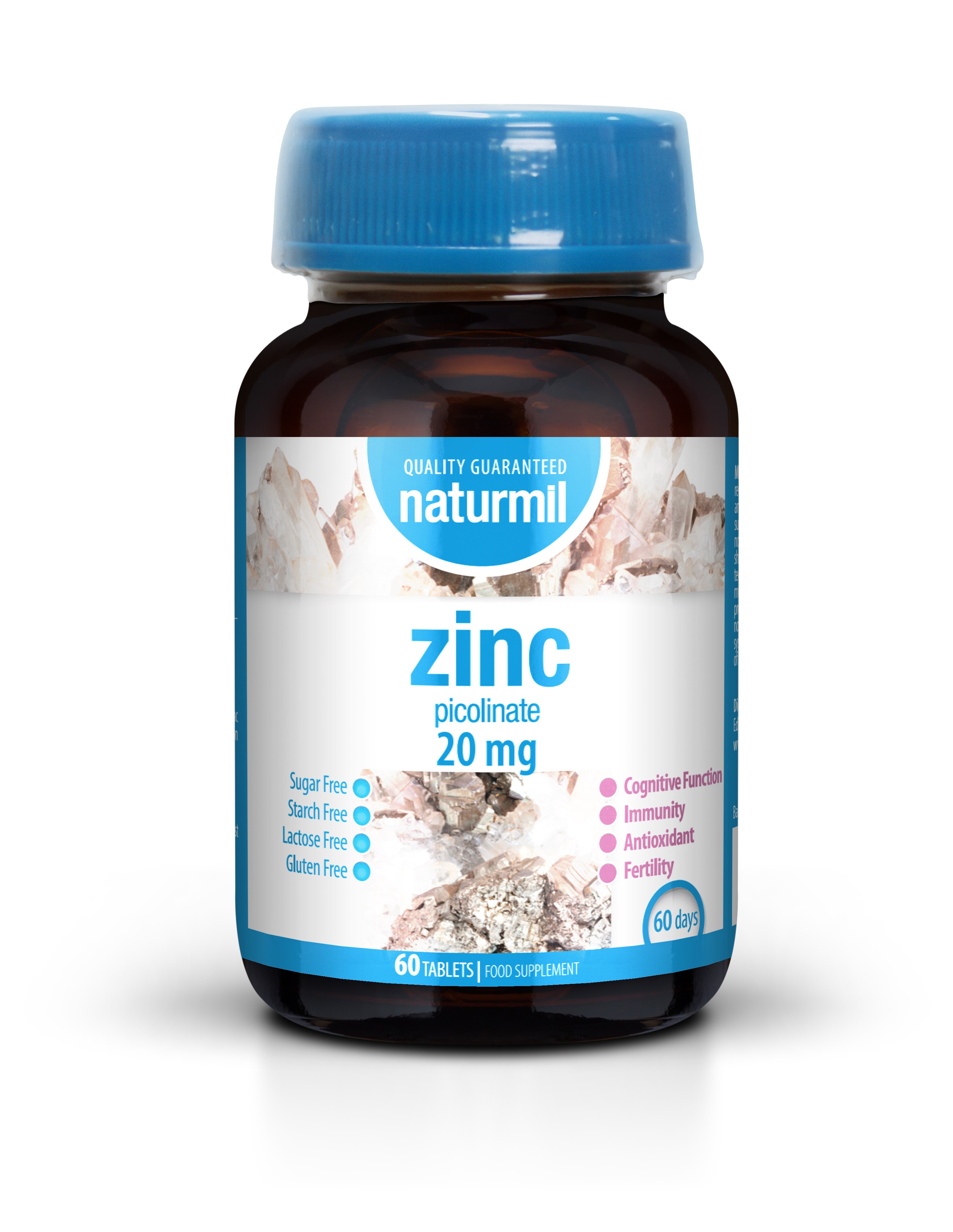 Uz general - Zinc 20 mg, 60 tablete, sinapis.ro