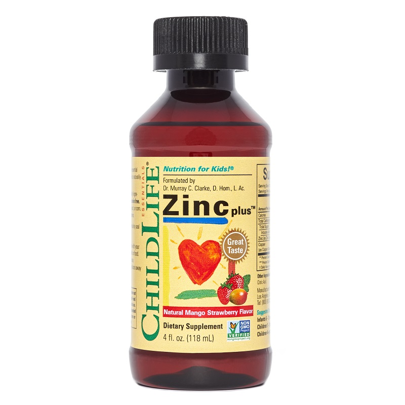 Raceala si gripa - Zinc Plus Childlife Essentials, 118 ml, Secom , sinapis.ro