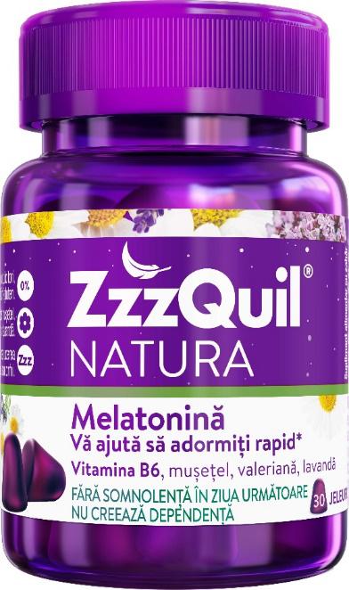 Sedative - Zzzquil melatonina 30 jeleuri, sinapis.ro