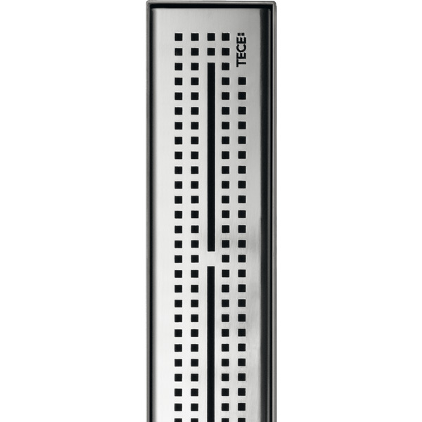 Grila TECEdrainline din inox, 1500 mm, design quadratum 