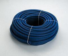 Teaca ondulata de protectie Tiemme, 23 mm, colac 100 m,  de culoare albastra