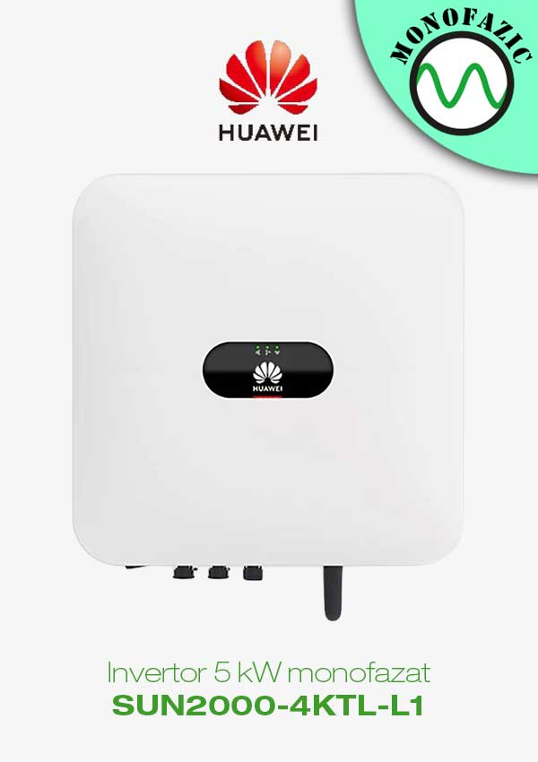 Invertor 5 kw hibrid monofazat huawei Huawei