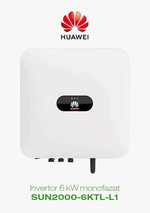 Invertor 6 kw hibrid monofazat huawei Huawei