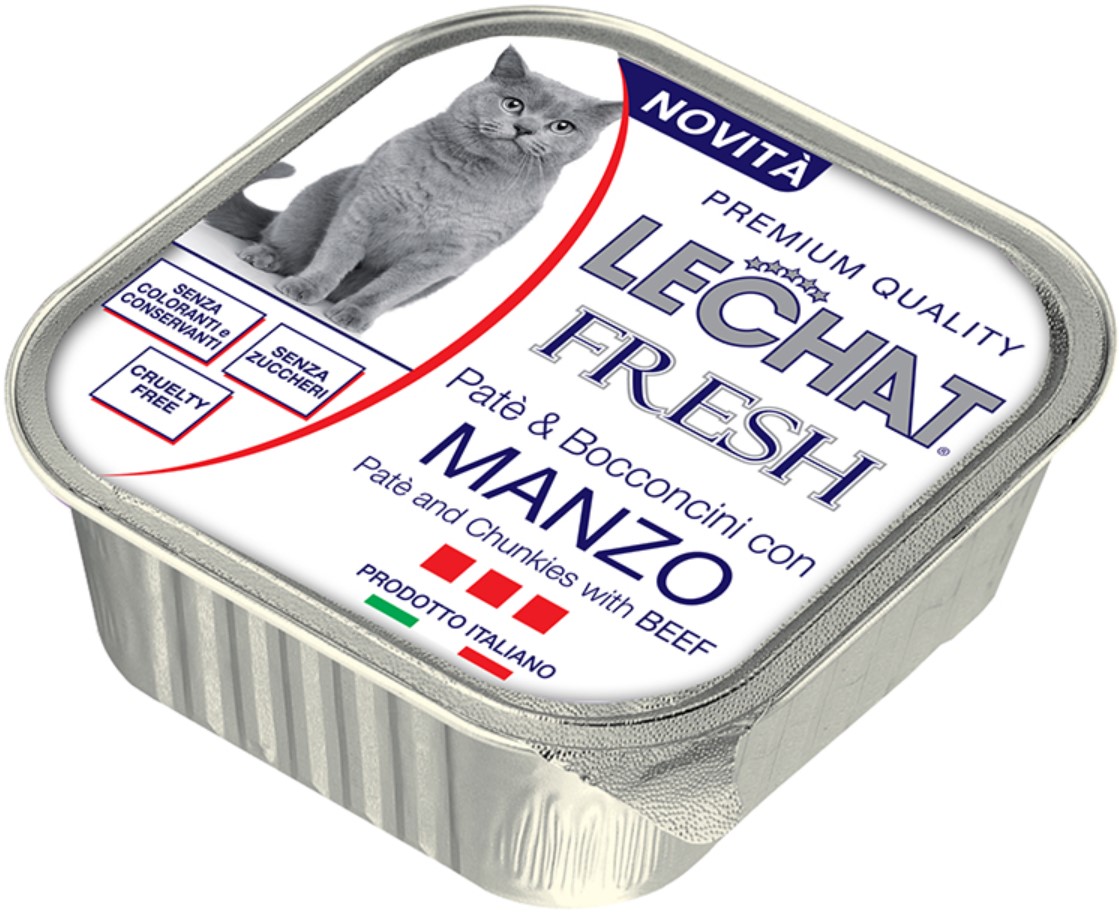 Hrana umeda - Pate LECHAT FRESH-Vita 100Gr, https:shop.interpet.ro