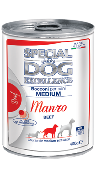 Hrana umeda - Sp. Dog EXC Cons Medium Adult Beef 400 gr, https:shop.interpet.ro