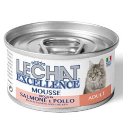 Hrana umeda - Lechat EXC.Mousse Adult Salmon/Chicken 85g, https:shop.interpet.ro