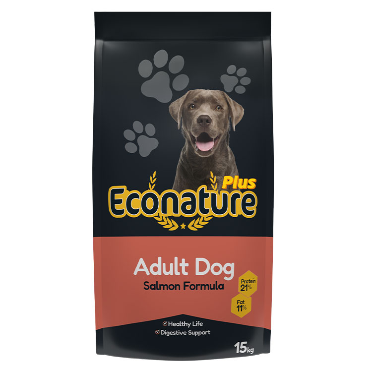 Caini - Econature Plus Hr. Uscata cu Somon pt. Caine Adult 15kg, https:shop.interpet.ro