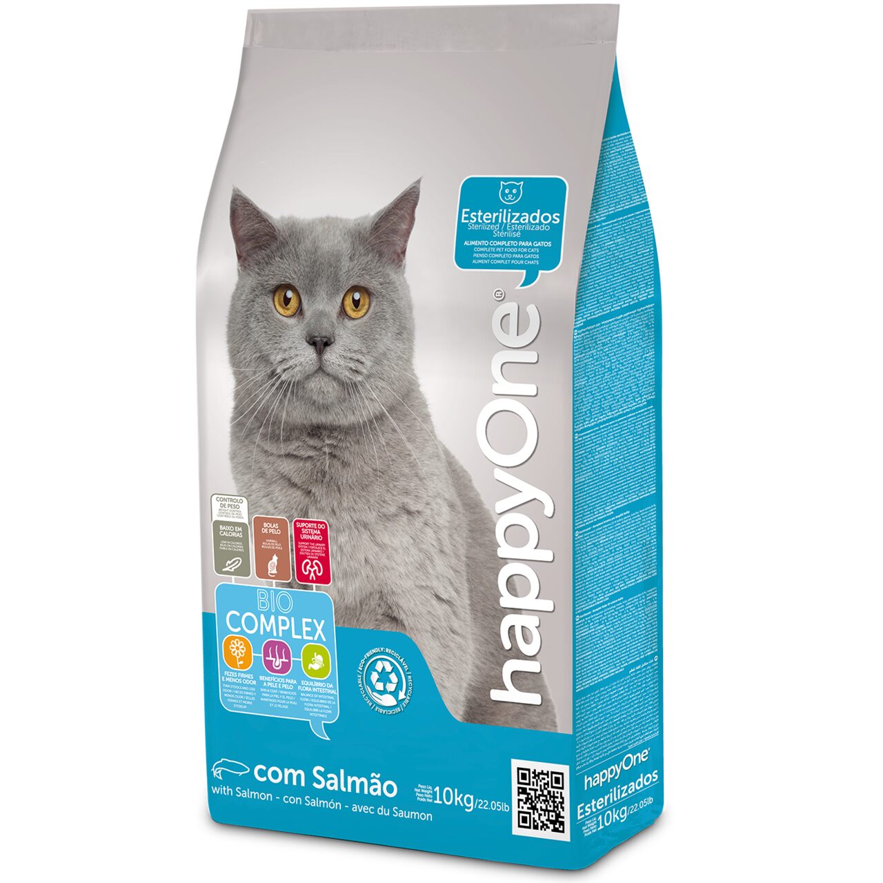 Pisici - HappyOne Hr. Uscata cu Somon pt. Pisici Sterilizate 10kg
, https:shop.interpet.ro