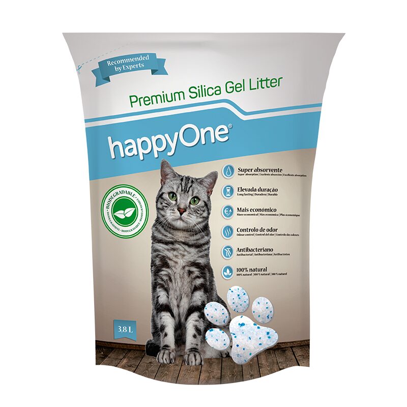 Pisici - HappyOne Premium Silica Gel 3.8L, https:shop.interpet.ro