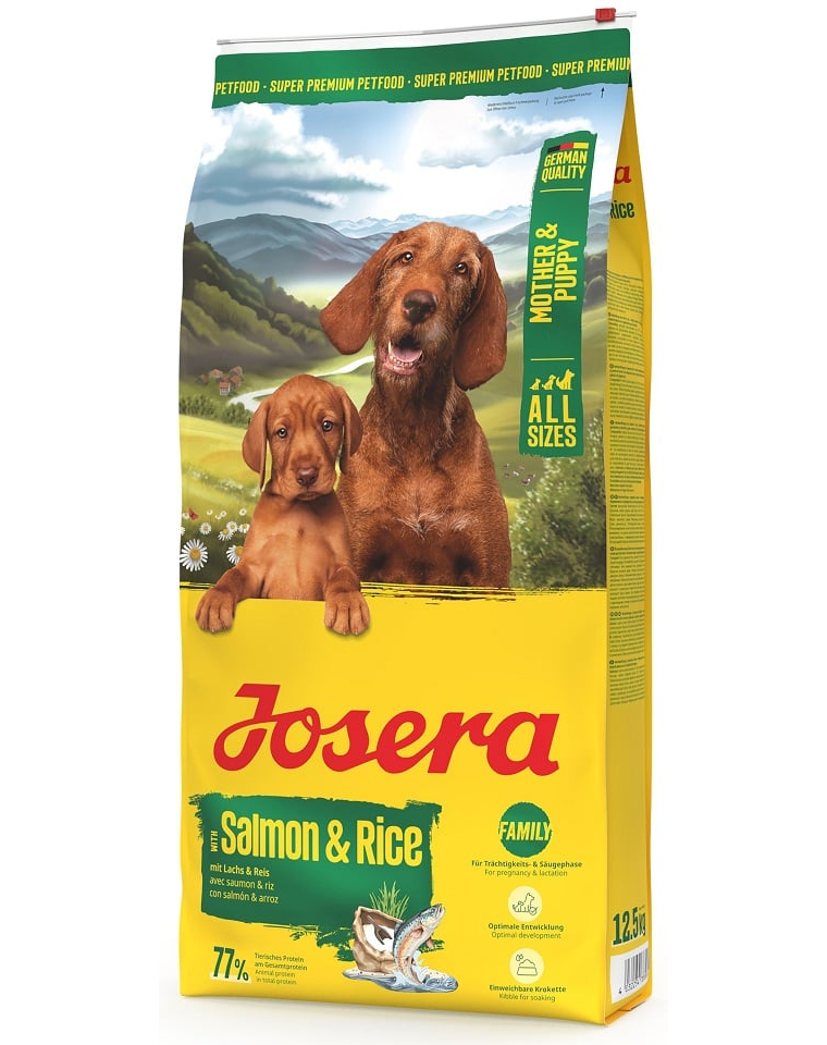 Caini - JOSERA SP Caine Mother&Puppy cu Somon si Orez 12.5kg, https:shop.interpet.ro