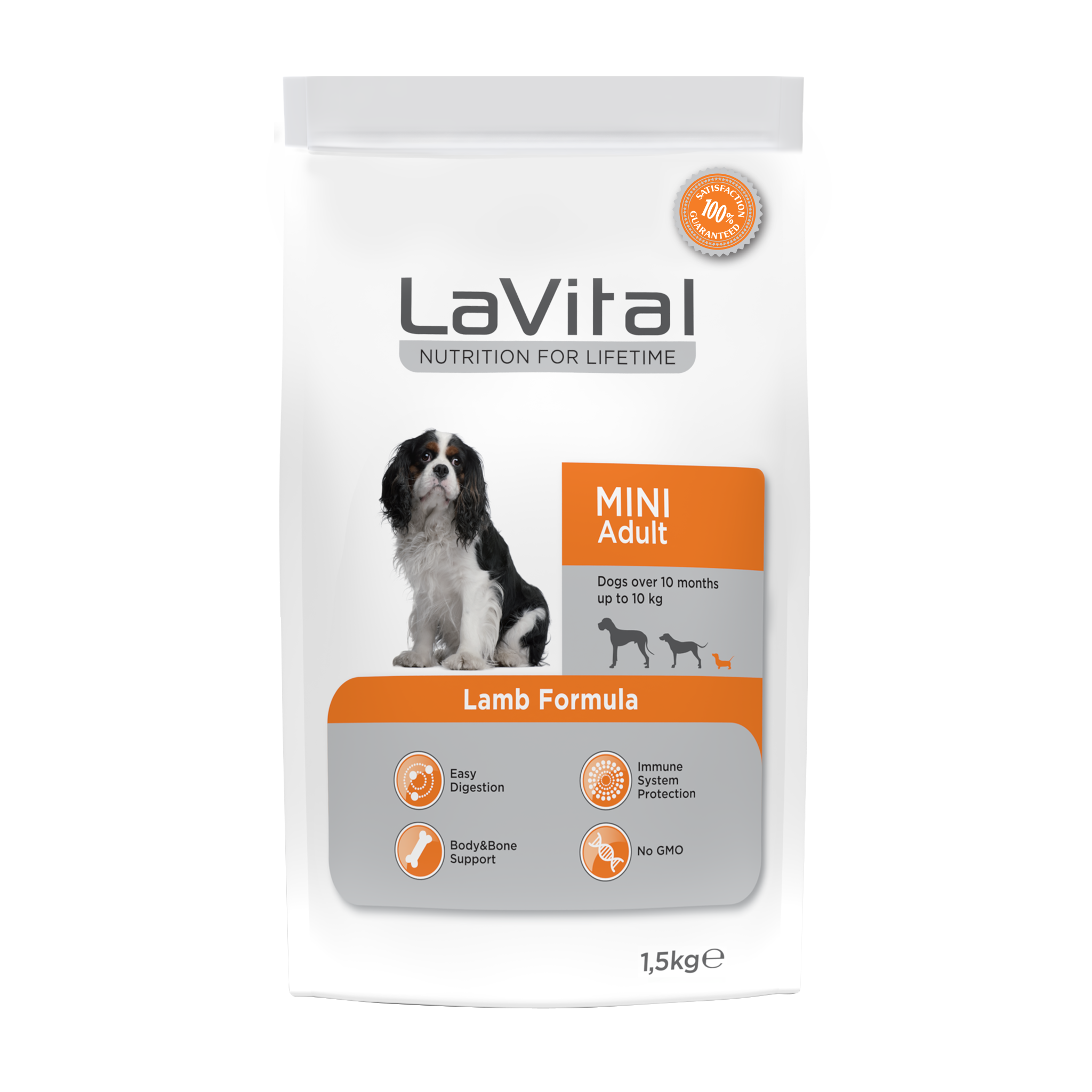 Caini - LaVital Hr. Uscata cu Miel pt. Caine Mini Adult 1.5kg, https:shop.interpet.ro