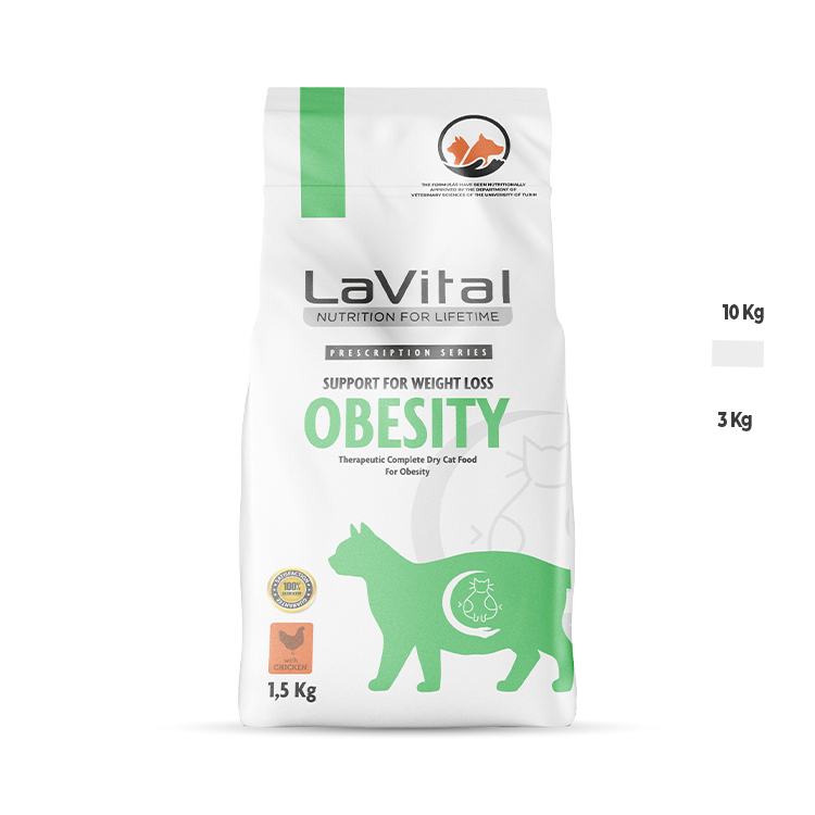 Pisici - LaVital Vet Hr. Uscata pt. Pisica - Supraponderala 1.5kg, https:shop.interpet.ro